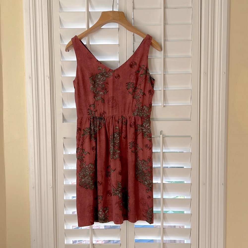 Peruvian Connection Silk Dress